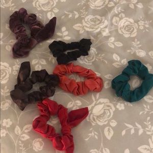 Lululemon scrunchies...each scrunching was $5-15